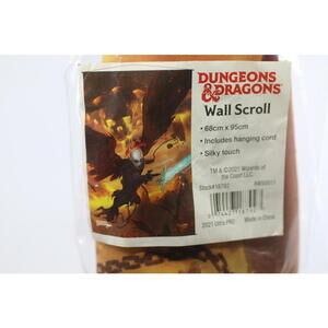 Dungeons & Dragons Wall Scroll Ultra Pro 68x95 Fantasy Poster RPG Never Unrolled